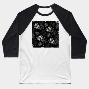 Stylize Leafy Texture 7 Baseball T-Shirt